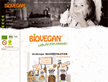 Tablet Screenshot of biovegan.de